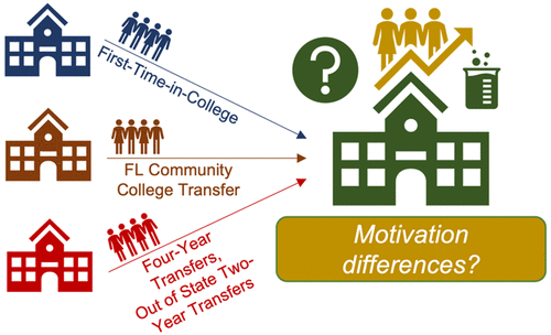 Motivation Differences in First-Semester Organic Chemistry: A Comparison between First-Time-in-College Students and Transfer Students